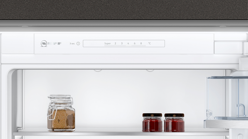 Neff N 50 KI5872SE0G, Built-in fridge-freezer with freezer at bottom