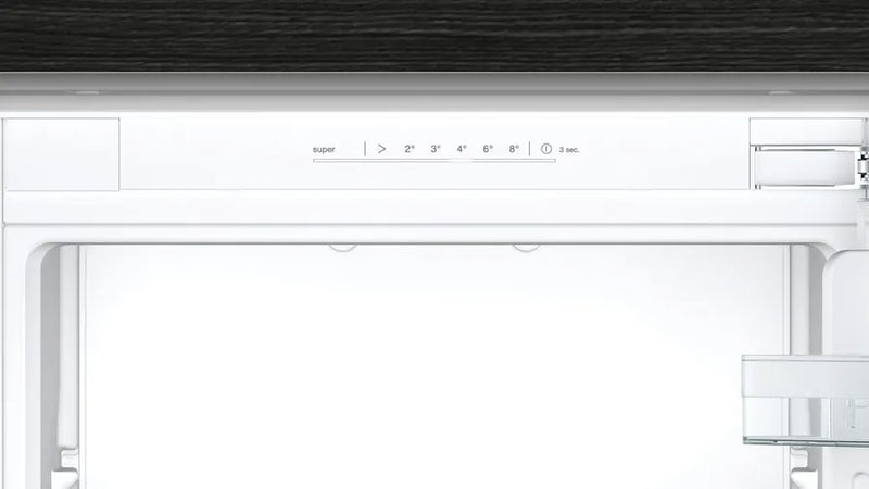 Siemens iQ 100 KI85NNFE0G, Built-in fridge-freezer with freezer at bottom