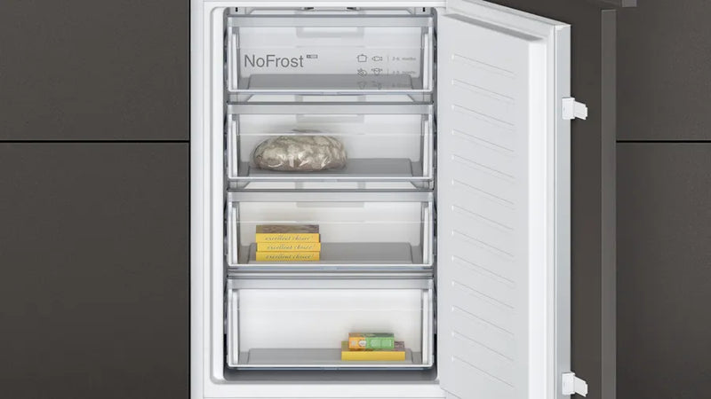 Neff N 30 KI7851SE0G, Built-in fridge-freezer with freezer at bottom
