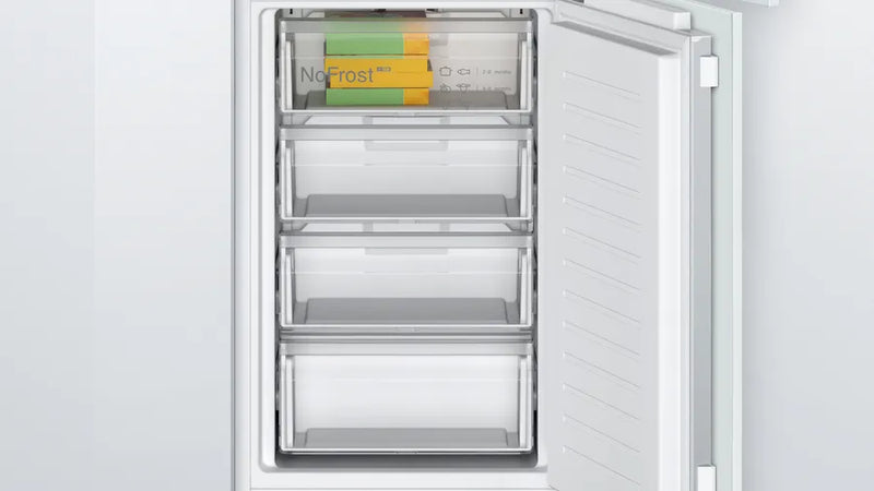 Bosch Series 2 KIN85NFE0G, Built-in fridge-freezer with freezer at bottom