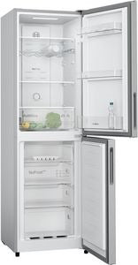 Bosch Series 2 KGN27NLEAG, Free-standing fridge-freezer with freezer at bottom