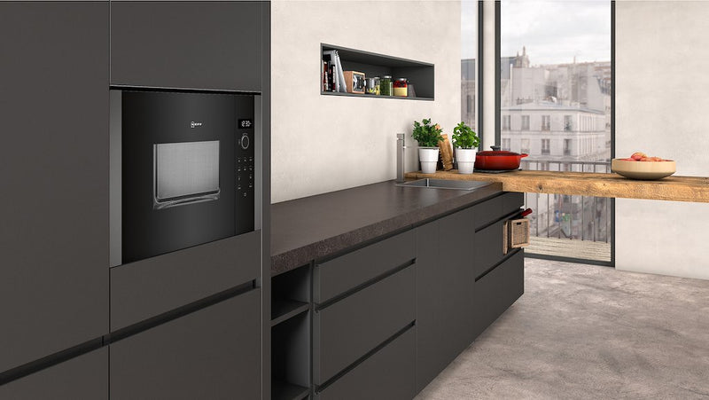 Neff N 50 HLAWD23G0B, Built-in microwave oven