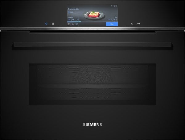 Siemens iQ 700 CM778GNB1B, Built-in compact oven with microwave function