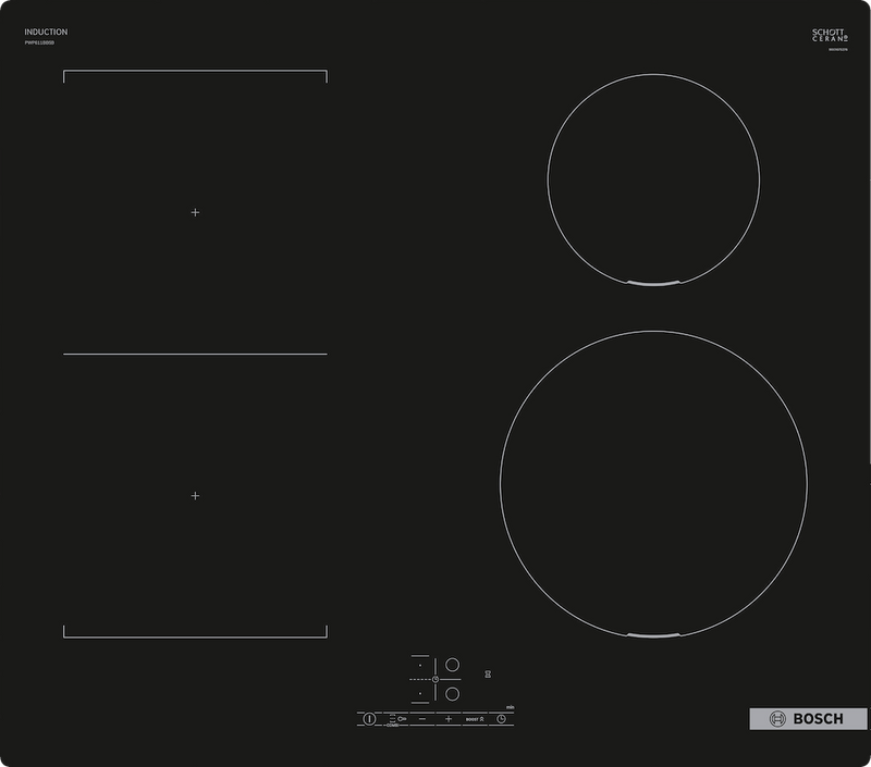 Bosch Series 4 PWP611BB5B, Induction hob