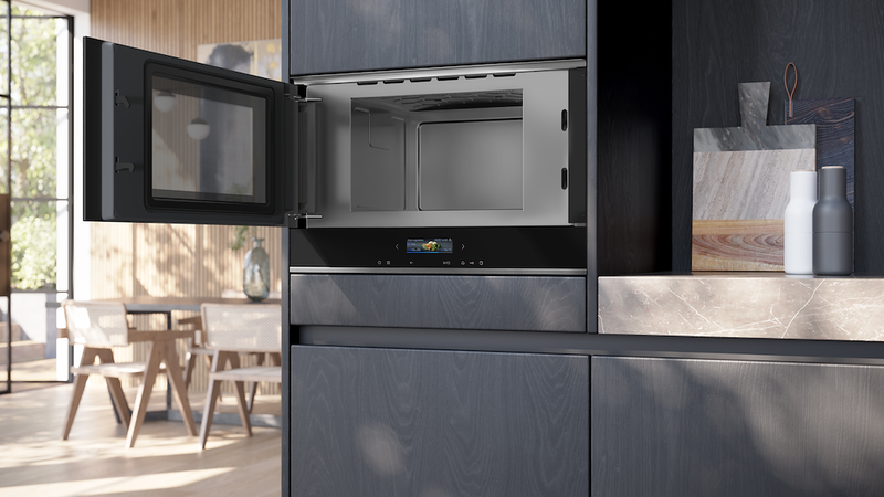 Siemens iQ 700 BF722L1B1B, Built-in microwave oven