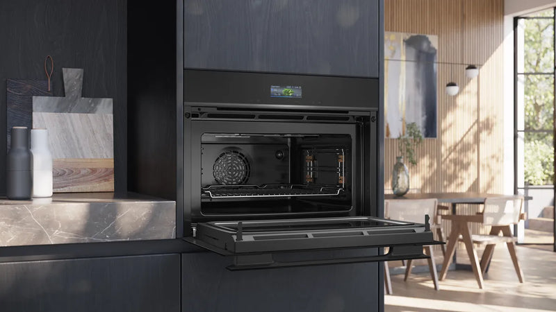 Siemens iQ 700 CM924G1B1B, Built-In Compact Oven with Microwave Function