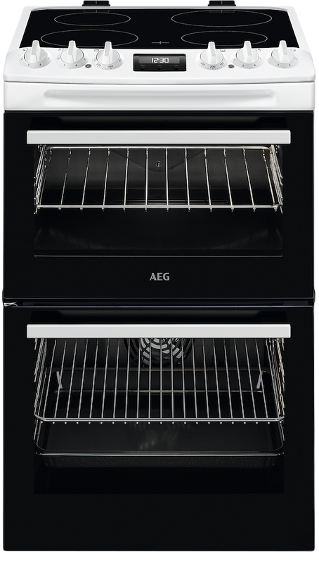 AEG CCX1530ACW 55cm Electric Double Cooker