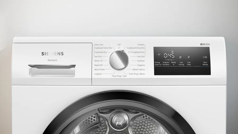 Siemens iQ 300 WT45N203GB, condenser tumble dryer