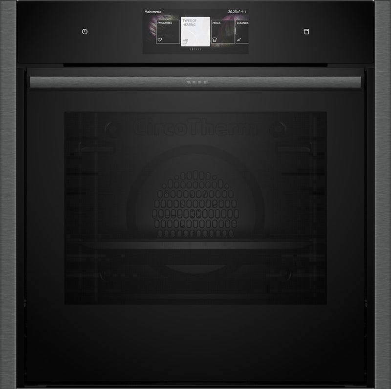 Neff N 90 B64VT73G0B, Built-in oven with added steam function