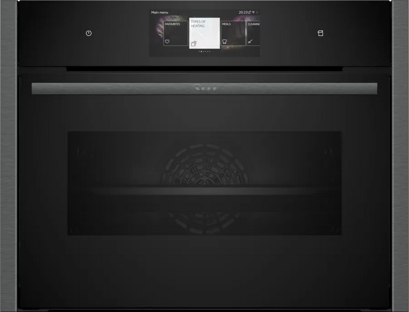 Neff N 90 C24FT53G0B, Built-in compact oven with steam function