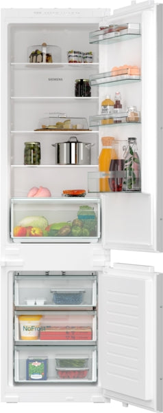 Siemens iQ 100 KI96NNSE0, built-in fridge-freezer with freezer at bottom