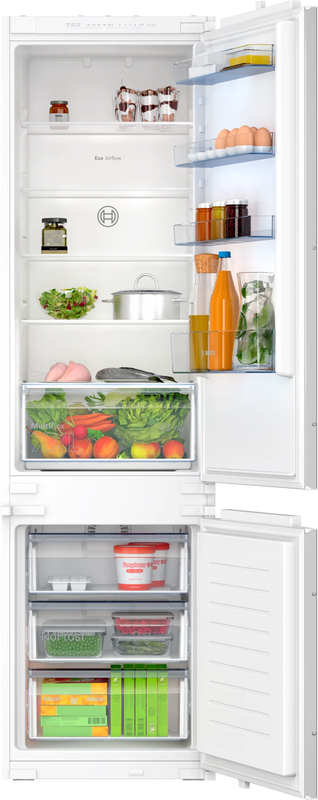 Bosch Series 2 KIN96NSE0G, built-in fridge-freezer with freezer at bottom