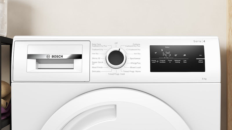 Bosch Series 4 WTN83202GB, Condenser tumble dryer