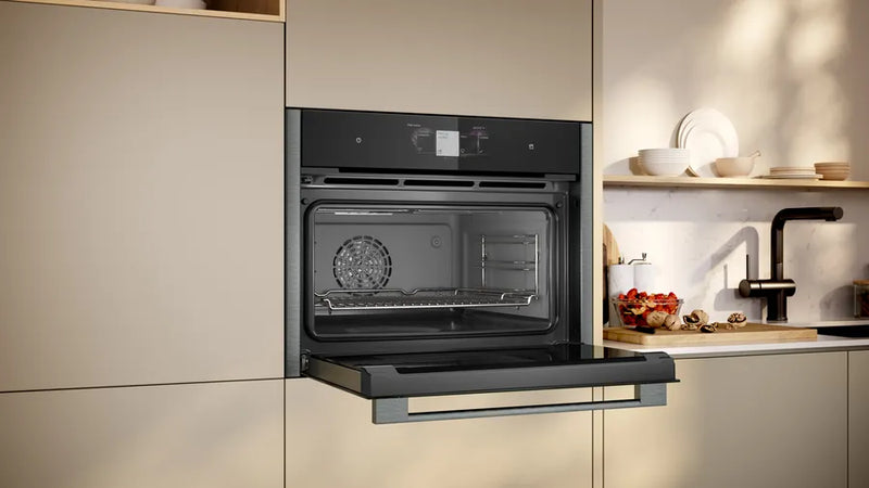 Neff N 90 C24FT53G0B, Built-in compact oven with steam function