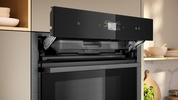 Neff N 70 B64VS71G0B, Built-in oven with added steam function