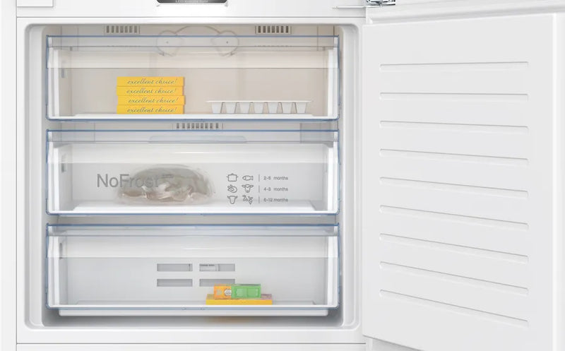 Neff N 70 KB7966DD0, built-in fridge-freezer with freezer at bottom