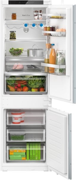 Bosch Series 4 KIN86VSE0G, Built-in fridge-freezer with freezer at bottom