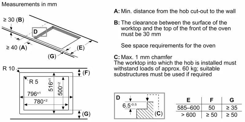 Siemens iQ 100 EH801HVB1E, Induction hob
