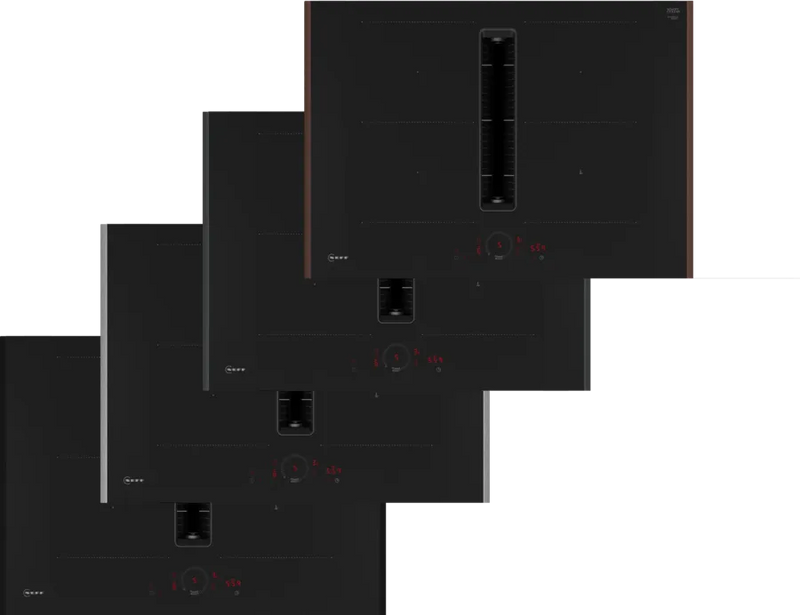 Neff N 70 V57YHQ4C0, Induction hob with integrated ventilation system