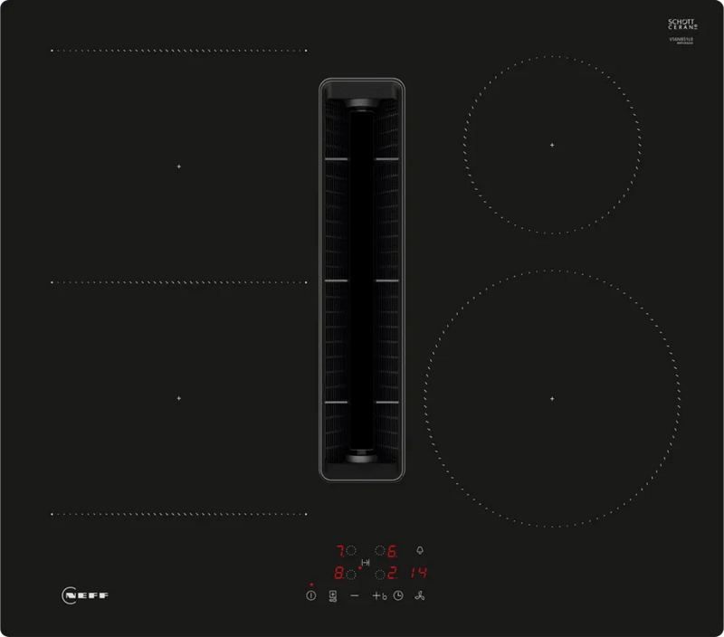 Neff N 50 V56NBS1L0, Induction hob with integrated ventilation system