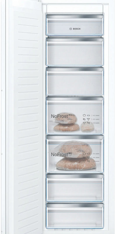 Bosch Series 4 GIN81VEE0G, Built-In Freezer - Fixed Hinge