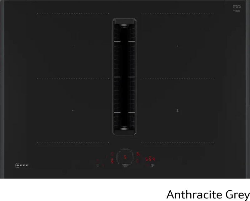 Neff N 70 V57YHQ4C0, Induction hob with integrated ventilation system