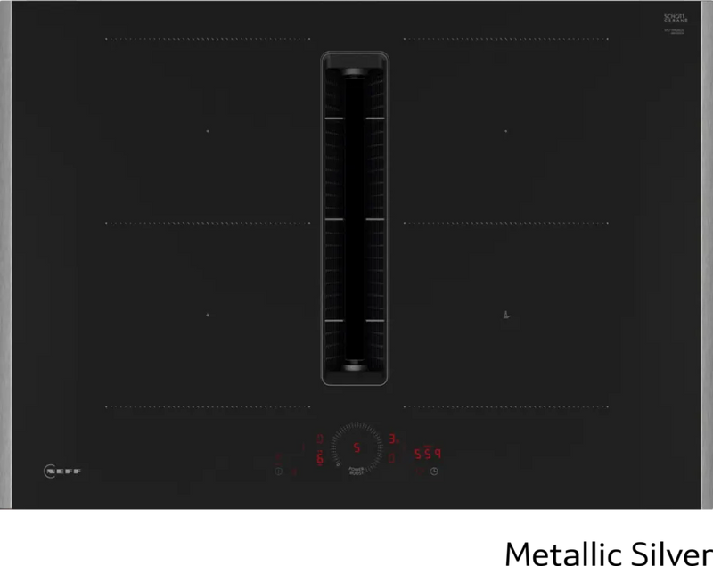 Neff N 70 V57YHQ4C0, Induction hob with integrated ventilation system
