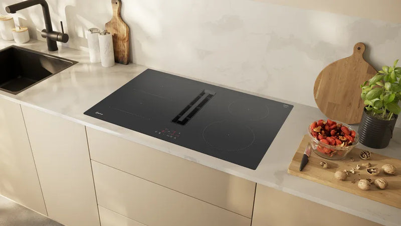 Neff N 50 V58NBS1L0, Induction hob with integrated ventilation system