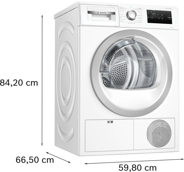 Bosch Series 4 WTN83203GB, Condenser tumble dryer