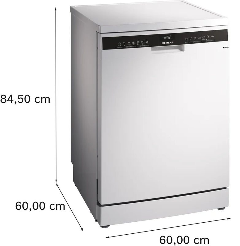 Siemens iQ 300 SN23EW03ME, free-standing dishwasher