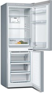 Bosch Series 2 KGN33NLEBG, Free-standing fridge-freezer with freezer at bottom