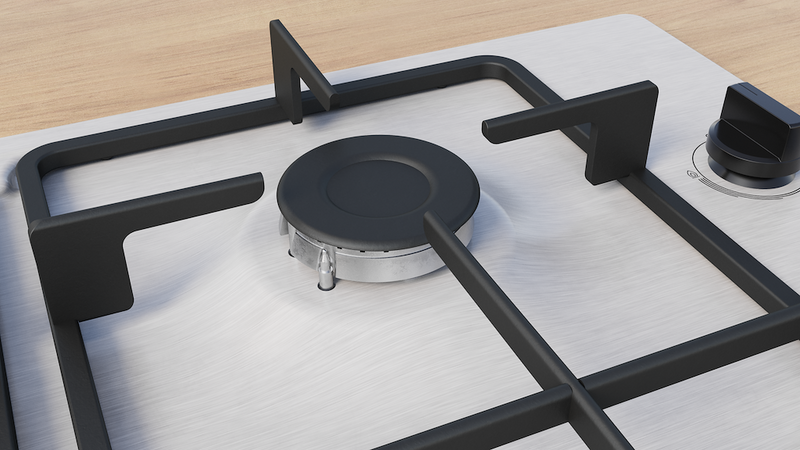 Bosch PBH6B5K60, Gas hob