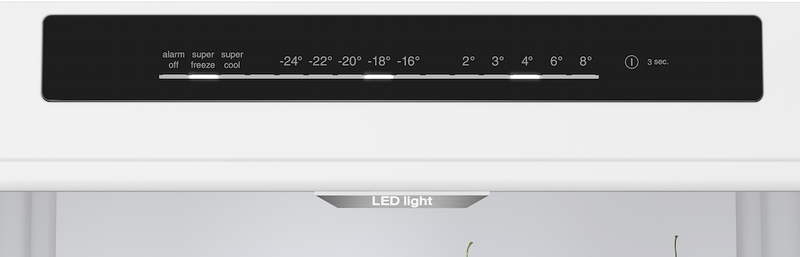 Bosch Series 4 KGN392LAFG, Free-standing fridge-freezer with freezer at bottom