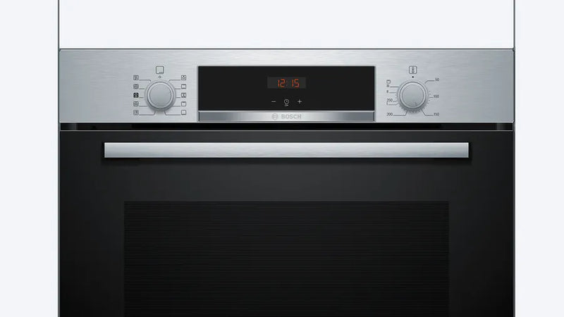 Bosch Series 4 HQA534BS3B, Built-in oven with added steam function
