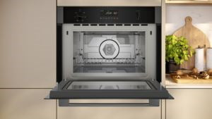Neff C1AMG84G1B, Built-in microwave oven with hot air