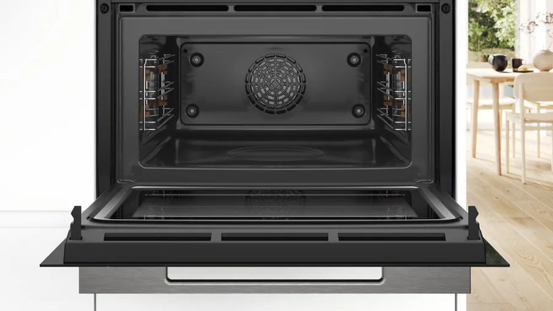 Bosch Series 8 CMG7241B1B, Built-in compact oven with microwave function