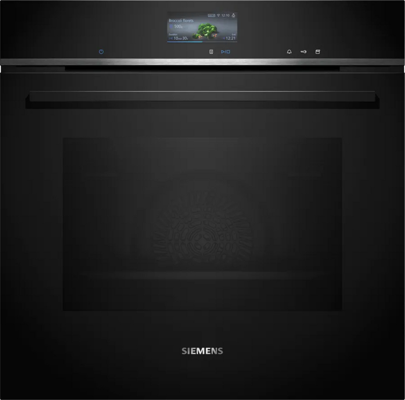 Siemens iQ 700 HR776G1B1B, Built-in oven with added steam function