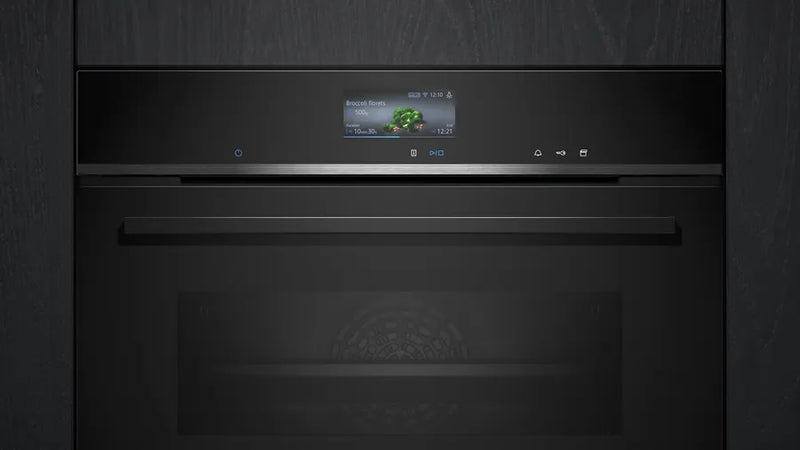 Siemens iQ 700 CS736G1B1, Built-in compact oven with steam function
