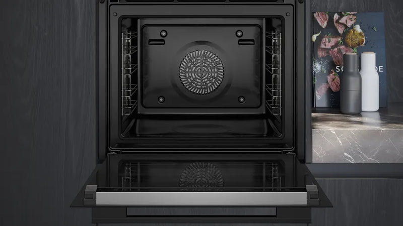 Siemens iQ 700 HR776G1B1B, Built-in oven with added steam function