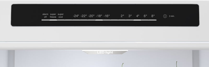 Bosch KGN392LAGG, Free-standing fridge-freezer with freezer at bottom