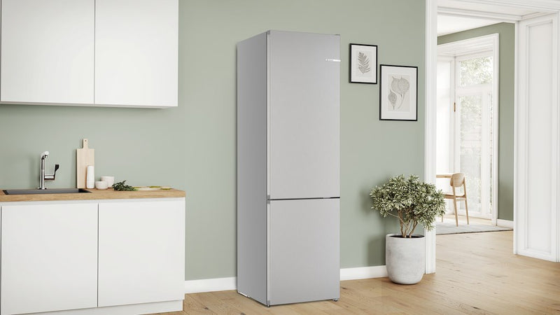 Bosch KGN392LAGG, Free-standing fridge-freezer with freezer at bottom