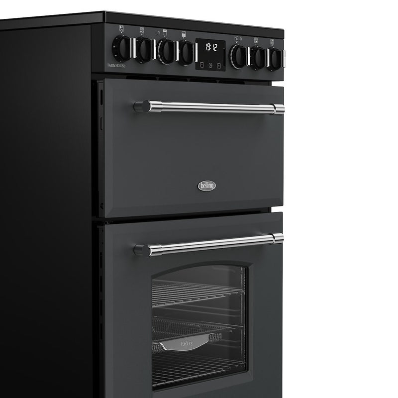 Belling MRA FARMHOUSE 60E 60cm Electric Ceramic Cooker - Anthracite