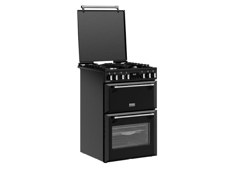 Stoves DX MRA RICH 60DF 60cm Dual Fuel Cooker - Black