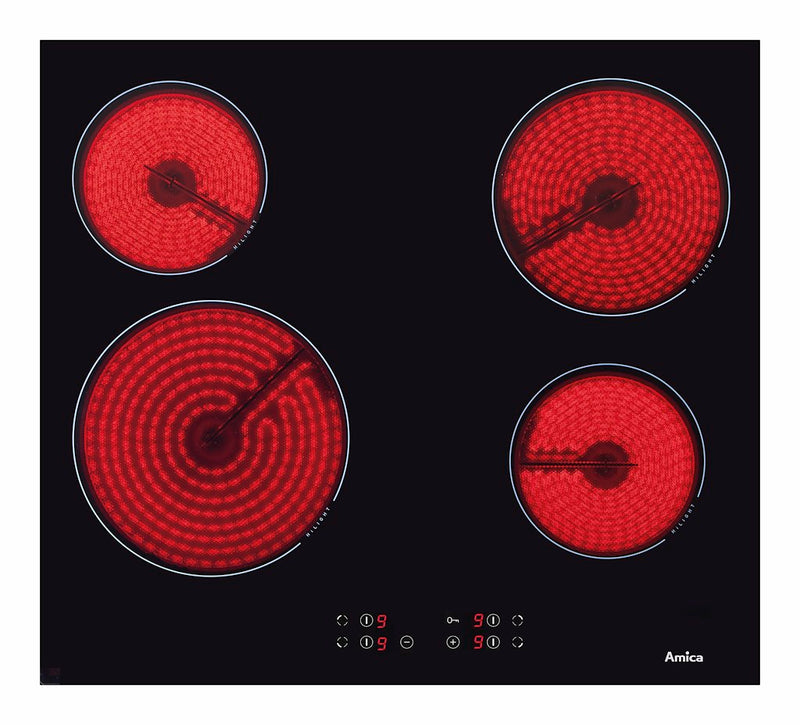 Amica ACH6420FR 60cm Ceramic Touch Control Hob
