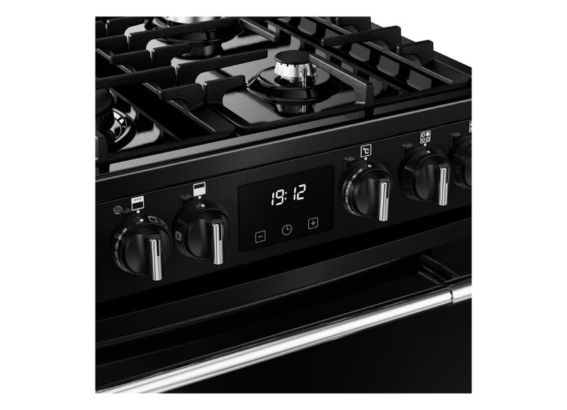 Belling MRA FARMHOUSE 60DF 60cm Dual Fuel Cooker - Black