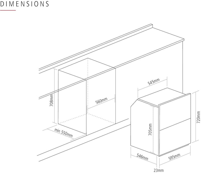 Caple C4246 Built-Under Double Oven