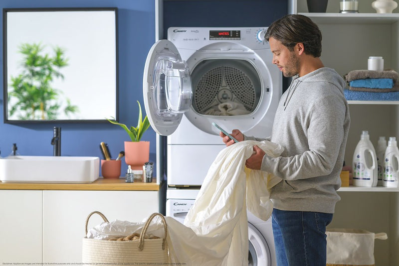 Candy CROE H9A3TE-80/N Smart Pro 9kg Heat Pump Tumble Dryer - A+++ Energy Rated - White