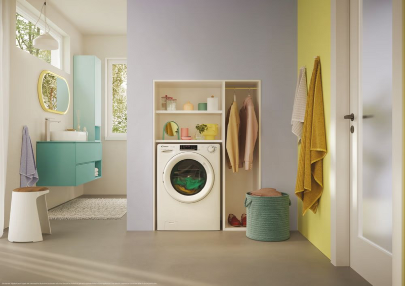 Candy Smart Pro Inverter 8kg 1600rpm A Rated Freestanding Washing Machine - White