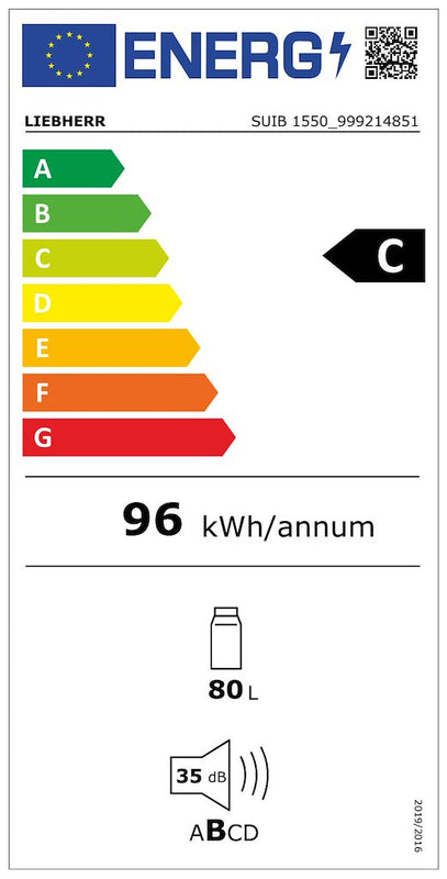 Liebherr SUIB1550 Built-Under Fridge (Discontinued)