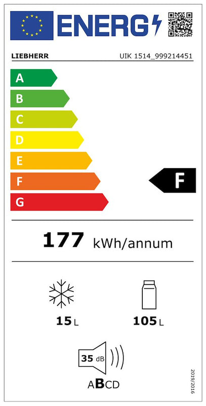 Liebherr UIK1514 Built-Under Fridge (Discontinued)